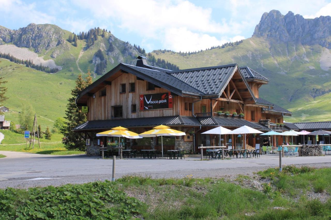 Chalet Hotel Vaccapark Le Praz de Lys Eksteriør bilde