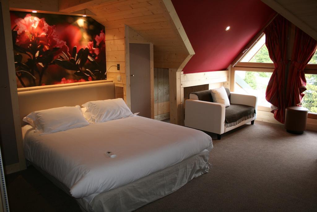 Chalet Hotel Vaccapark Le Praz de Lys Rom bilde