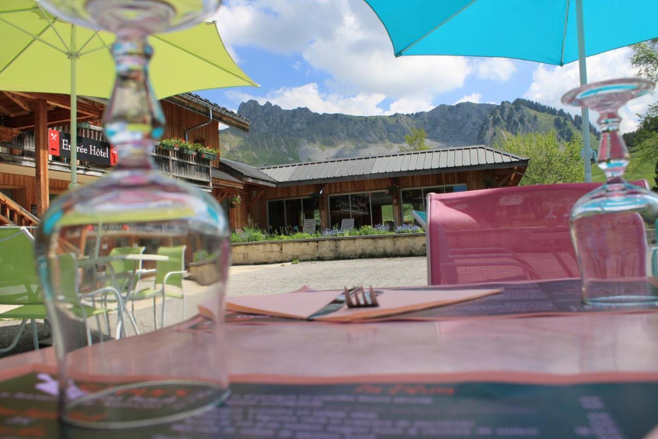 Chalet Hotel Vaccapark Le Praz de Lys Eksteriør bilde