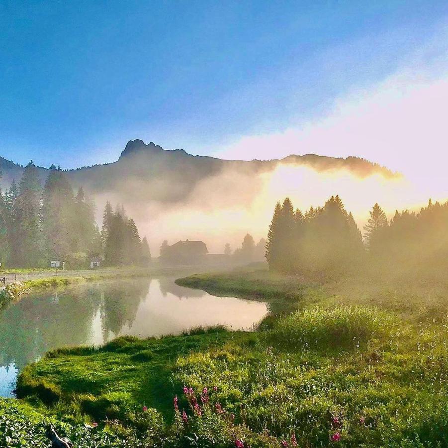 Chalet Hotel Vaccapark Le Praz de Lys Eksteriør bilde