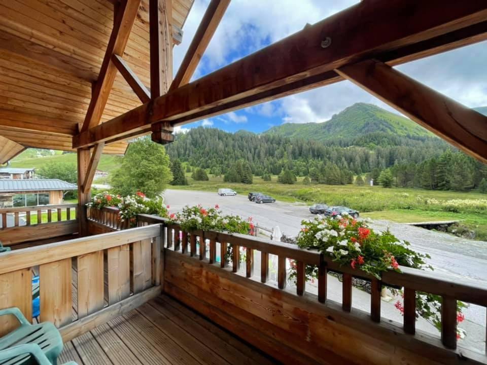 Chalet Hotel Vaccapark Le Praz de Lys Eksteriør bilde
